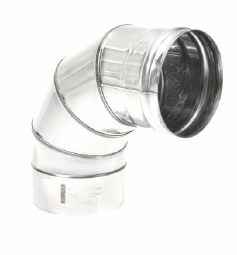 Колено 90 градусов d = 200 мм ТИС (0,8 ММ)  ( 304 ПРЕМИУМ )