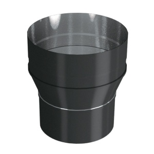Адаптер котла d = 150 мм (м/м) ВУЛКАН (черный матовый 0,8 ММ) АКЦИЯ 22%
