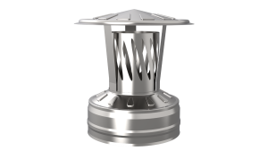 Оголовок d = 180/260 мм с искрогасителем (Н+О)  (2)