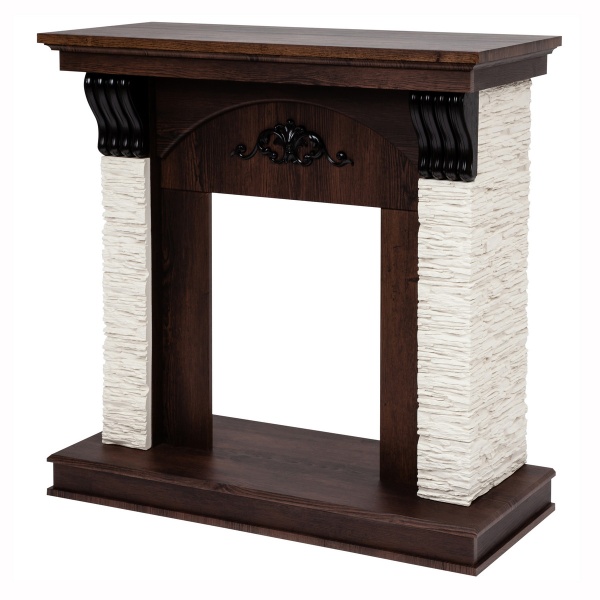 Портал Corfino STD/EUG орех фактурный (NT-F316) для электроочага стандартного/Eugene *