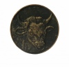 Монета ХДИ-12.074  ГОД БЫКА патина (ГБ:48 х 5) ЛИТКОМ