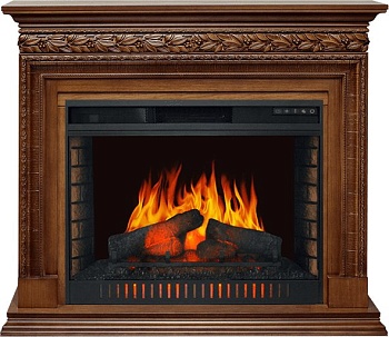 Портал Valletta орех для электроочага Vision 30 LED FX (RoyalFlame)