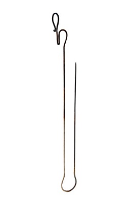 Шампур кованый (двойной) L = 450 мм к тандырам Алладин Mini, Атаман, Большой, Восточный, Скиф