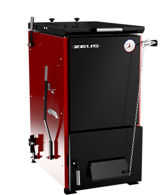 Котел отопительный ZEUS 32 кВт угольный полуавтомат топливо - каменный уголь