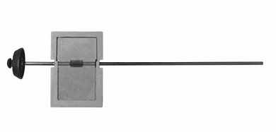 Задвижка 3ВП-3 поворотная с ручкой  (ПР: 150 х 250 х 1034 мм) ЛИТКОМ